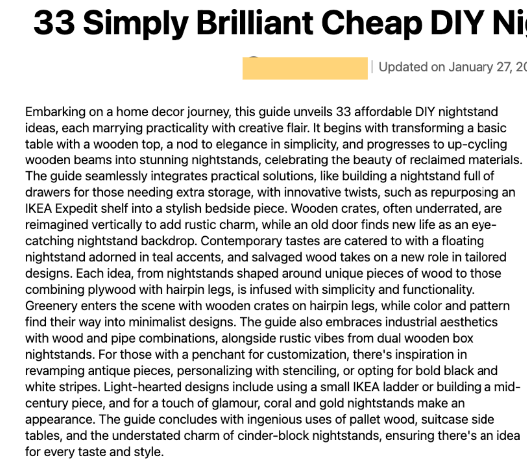 ai content detected easily