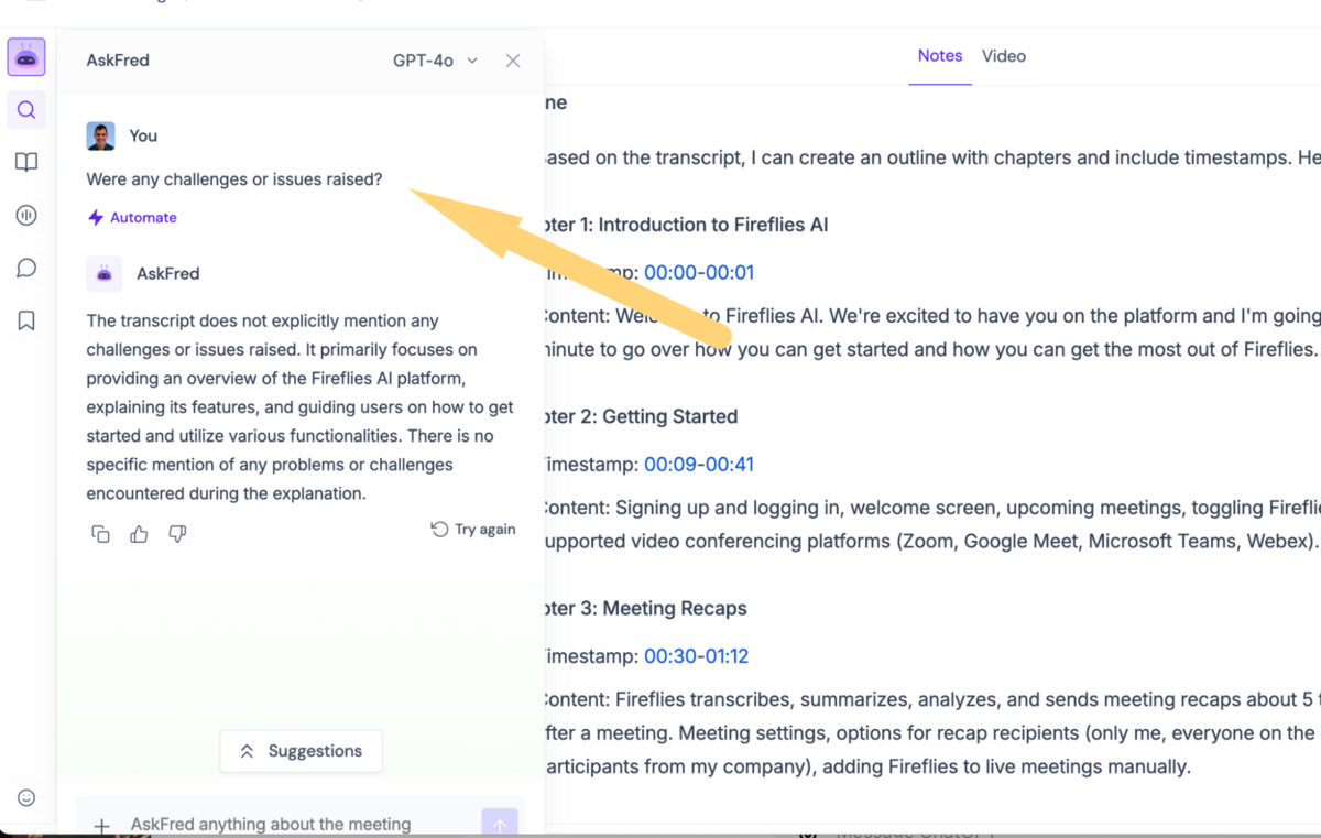 ask fred on fireflies