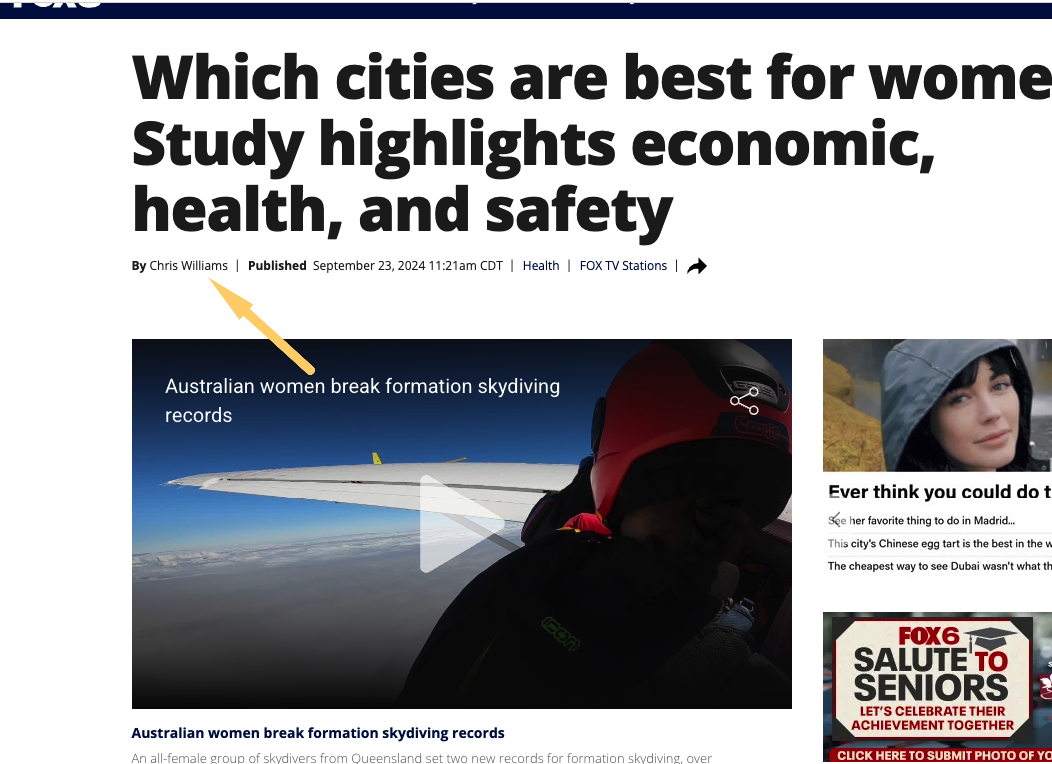 chris williams best city