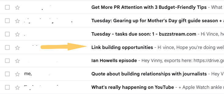 link building opportunities subject line