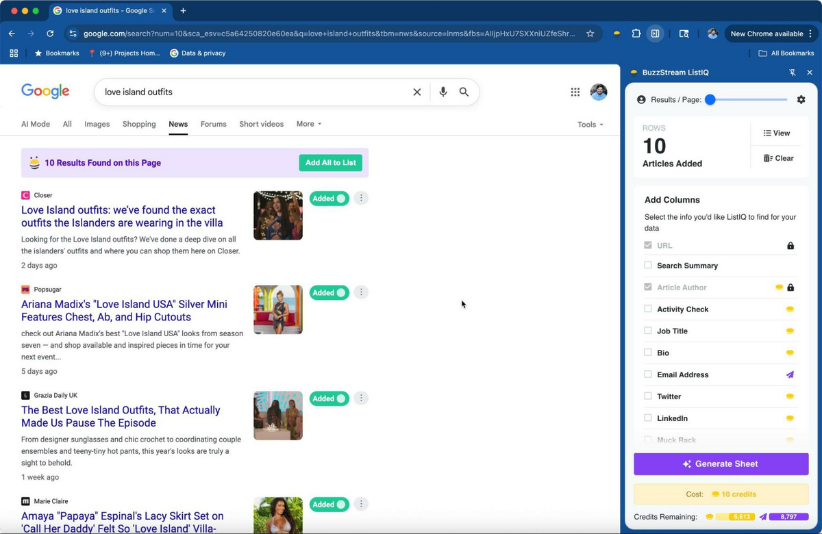 love island outfits listiq added to list