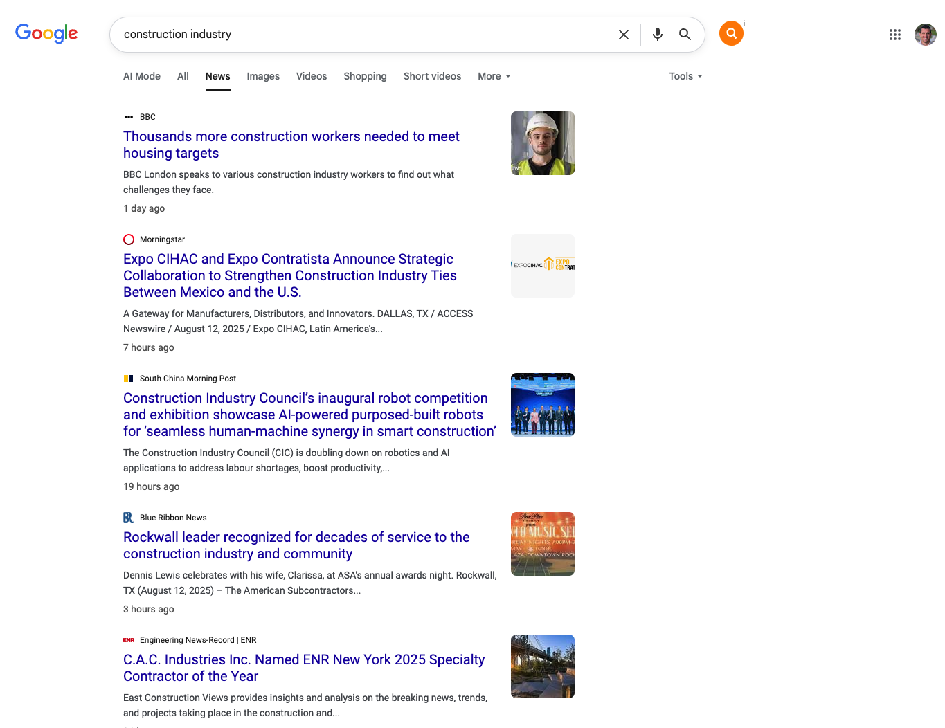 construction industry