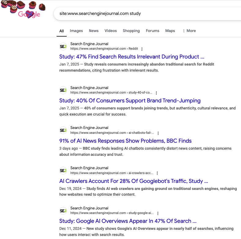 site search on search engine journal