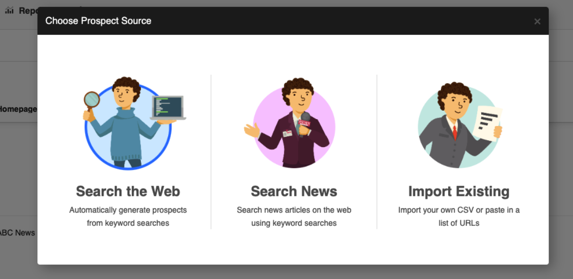 searching the web with buzzstream