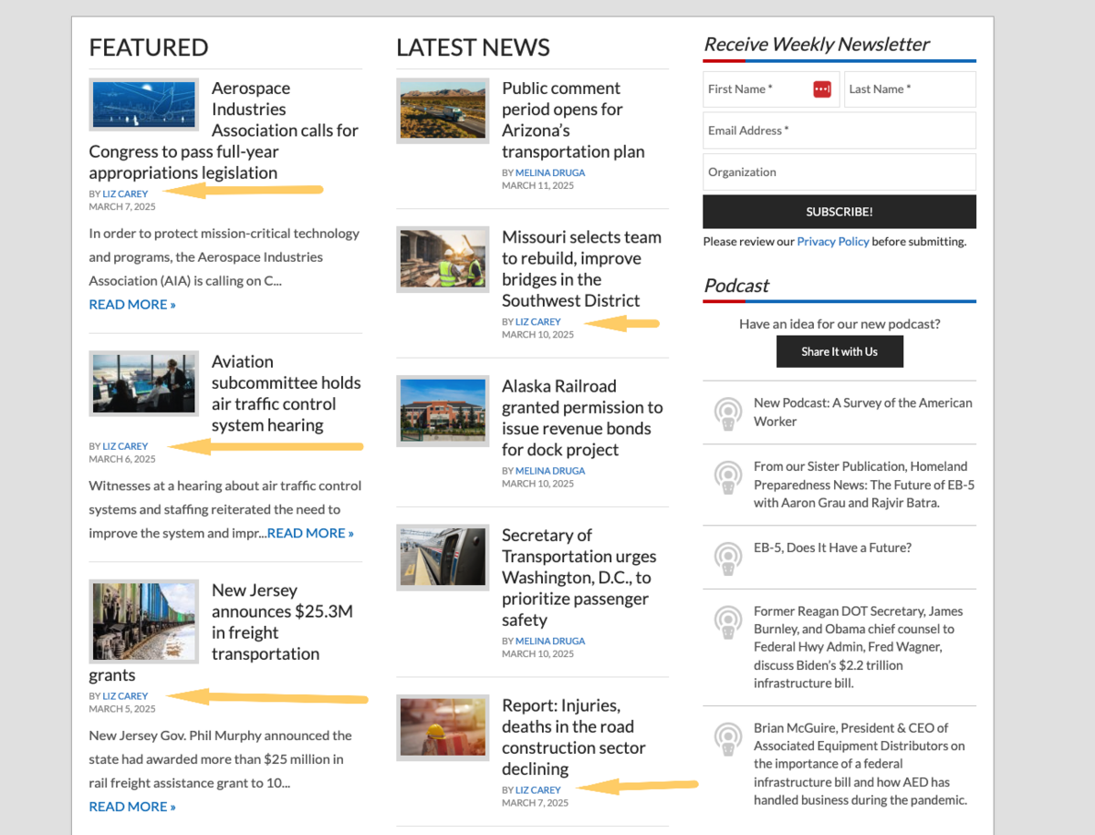 transportation today